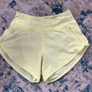 Outdoor voices yellow shorts